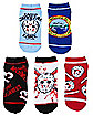 Friday the 13th Ankle Socks - 5 Pack