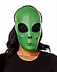 Light-Up El Wire Alien Half  Mask