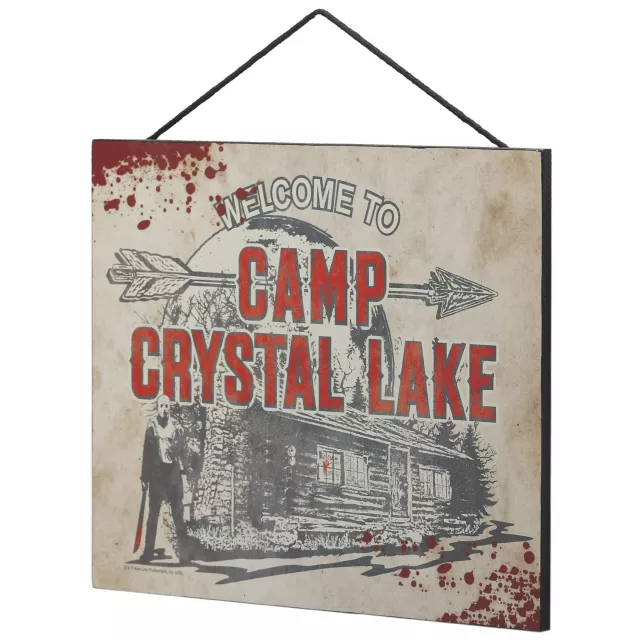 Welcome to Camp Crystal Lake Sign - Friday the 13th at Spirit Halloween