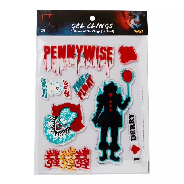 Pennywise Gel Clings - It at Spirit Halloween