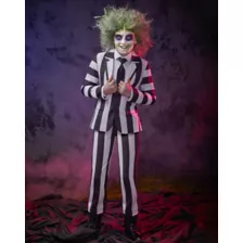 Child beetlejuice costume best sale