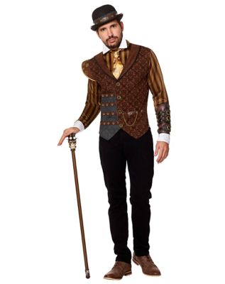 Red Steampunk Robin Hood