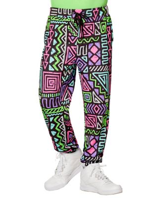 Adult 80s Style Joggers - Spirithalloween.com