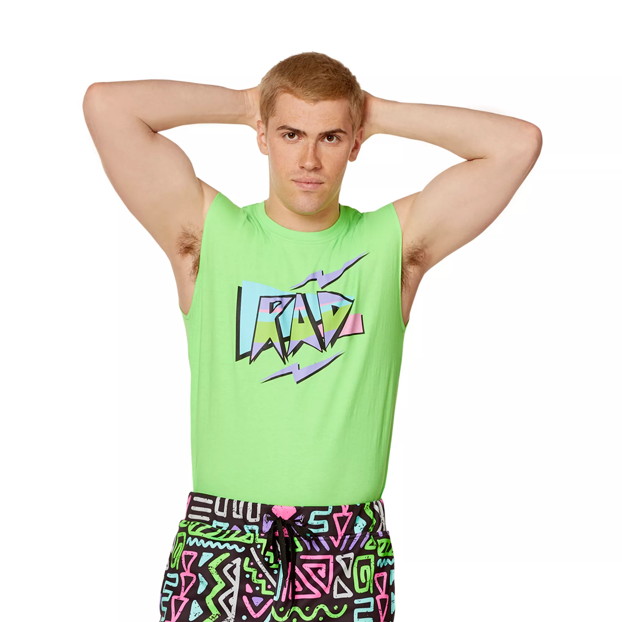 Adult 80s Style Jogger Pants at Spencer's