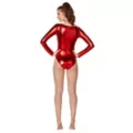 Shiny Red Gymnastics Leotard at Spirit Halloween