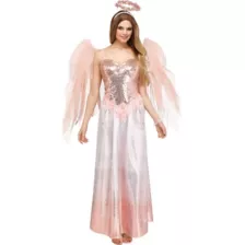 Adult Rose Gold Angel Costume at Spirit Halloween
