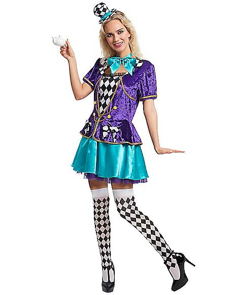 Childrens Vampire Jumbo Face Hat Mad Hatter Halloween Fancy Dress Costume Outfit 