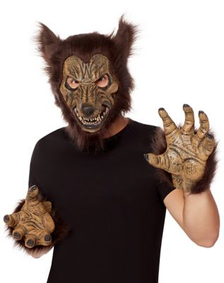 Werewolf Half Mask with Hands
