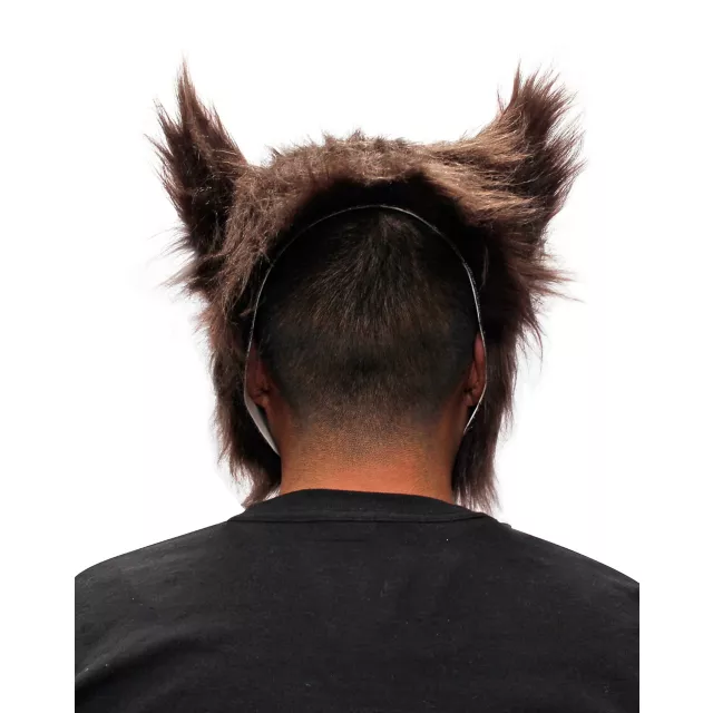 Werewolf Half Mask with Hands at Spirit Halloween