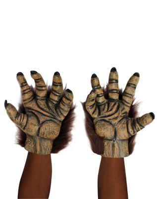 Werewolf Half Mask with Hands