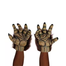 Werewolf Half Mask with Hands at Spirit Halloween