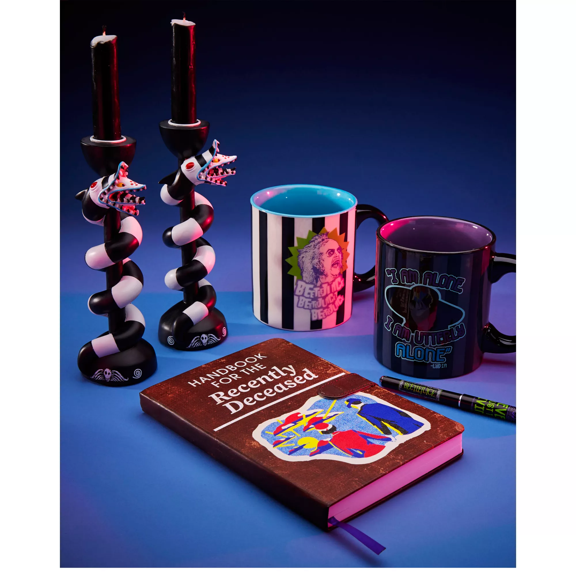 Beetlejuice Journal and Pen at Spirit Halloween