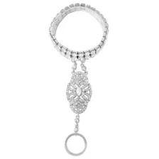 '20s Gem Hand Chain Bracelet at Spirit Halloween