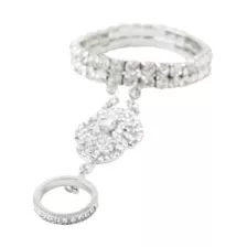 '20s Gem Hand Chain Bracelet at Spirit Halloween