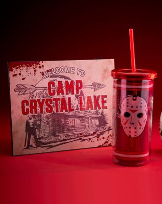 Jason Voorhees Jersey Cup with Straw 20 oz. - Friday the 13th