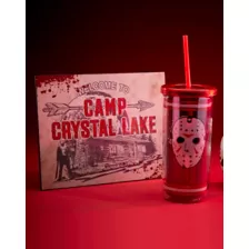 Jason Voorhees Jersey Cup with Straw 20 oz. - Friday the 13th at Spencer's