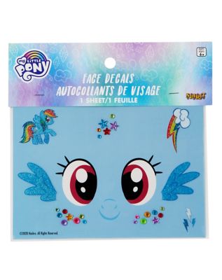 Rainbow Dash Face Decals - My Little Pony