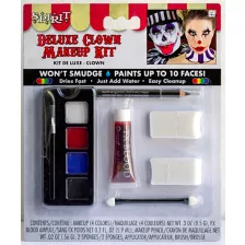 Deluxe Clown Makeup Kit at Spencer's