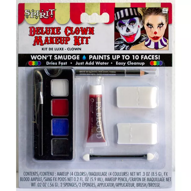 Deluxe Clown Makeup Kit at Spencer's