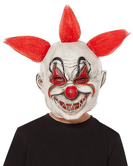 Kids Light-Up Krazy Clown Mask - Spirithalloween.com