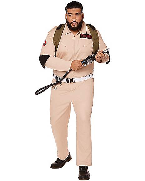 Adult Ghostbusters Hotpant Costume Halloween 80s Movie Ghost Busters Fancy Dress
