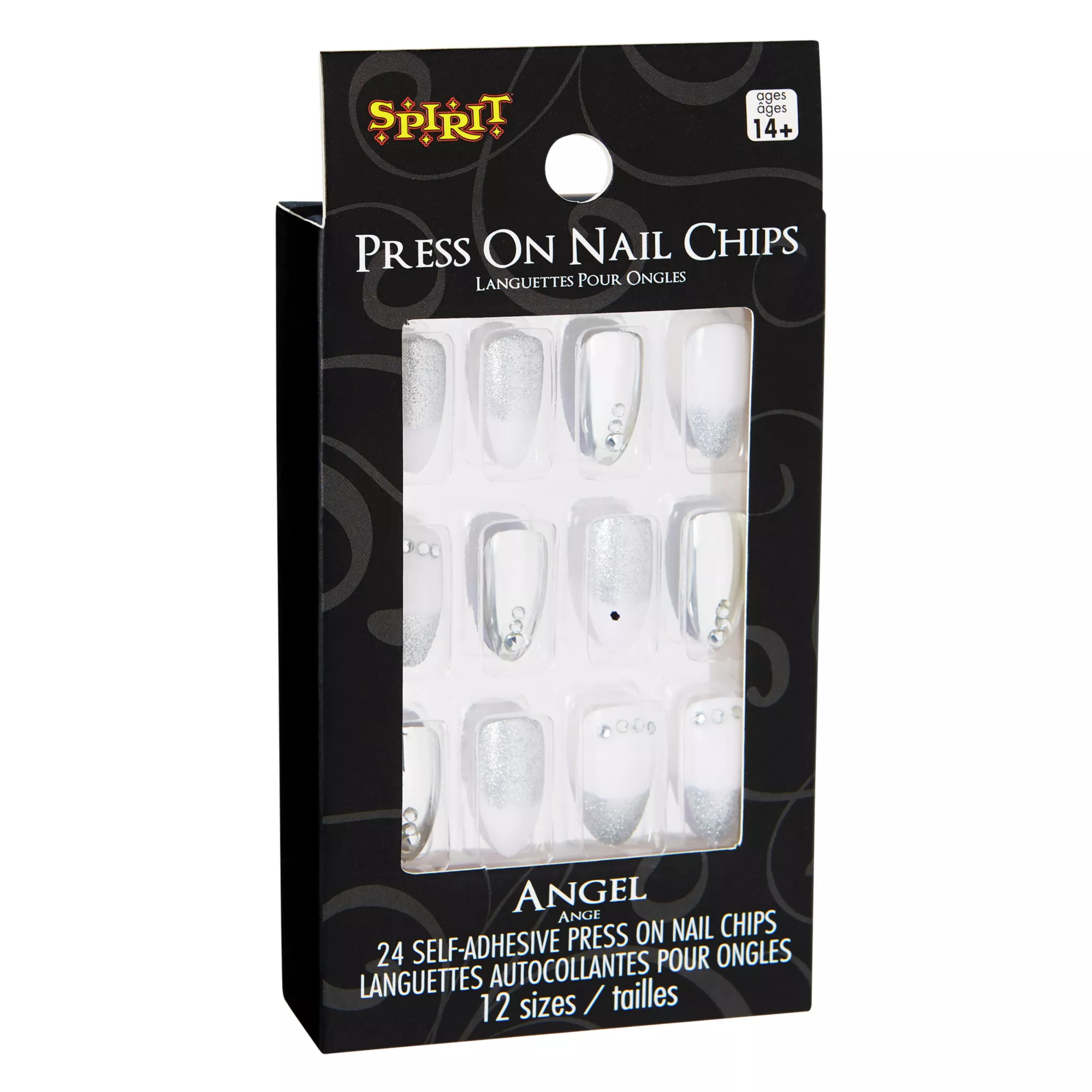 Angel Press-On Nails at Spencer's