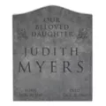 Judith Myers Tombstone Decoration - Halloween at Spencer's