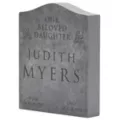 Judith Myers Tombstone Decoration - Halloween at Spencer's