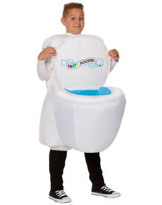 Kids dressed up as the skibidi toilet for Halloween : r/weirddalle