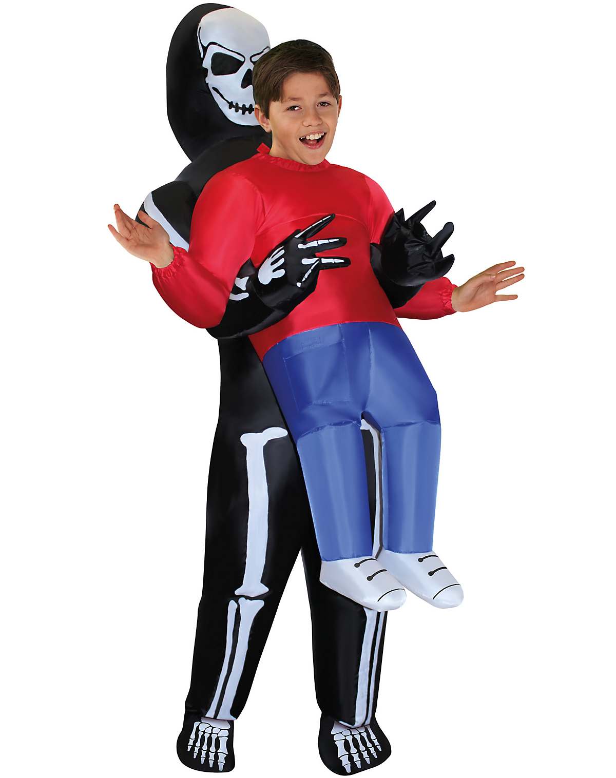 Kids Skeleton Inflatable Costume