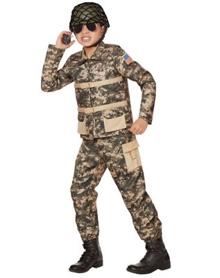 pase a ver construcción sarcoma Kids Military Soldier Costume - Spirithalloween.com