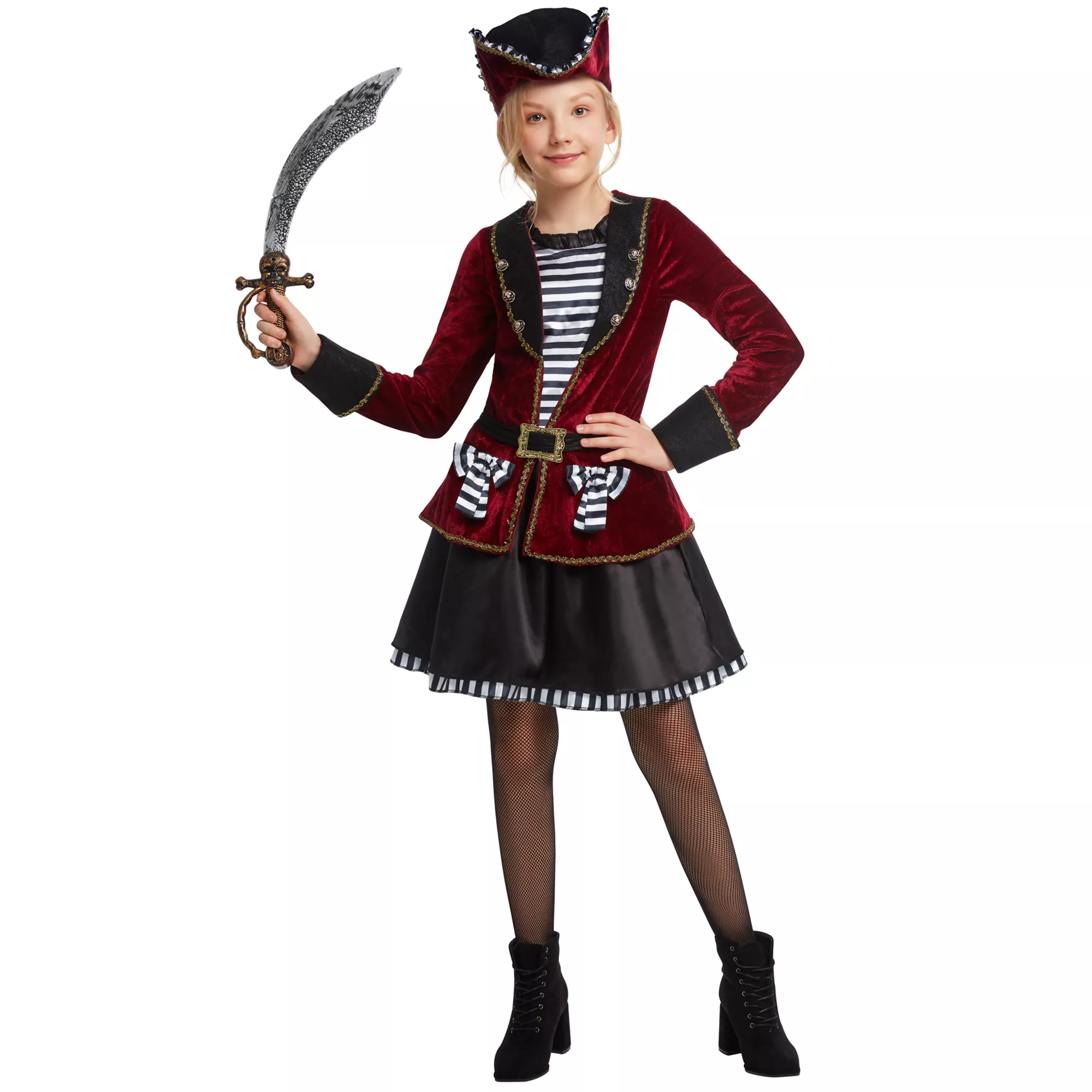 Kids Swashbuckling Sweetie Pirate Costume at Spirit Halloween