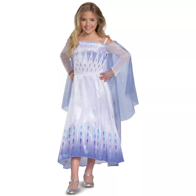 Kids Elsa Sea Dress - Frozen 2 - Spirithalloween.com