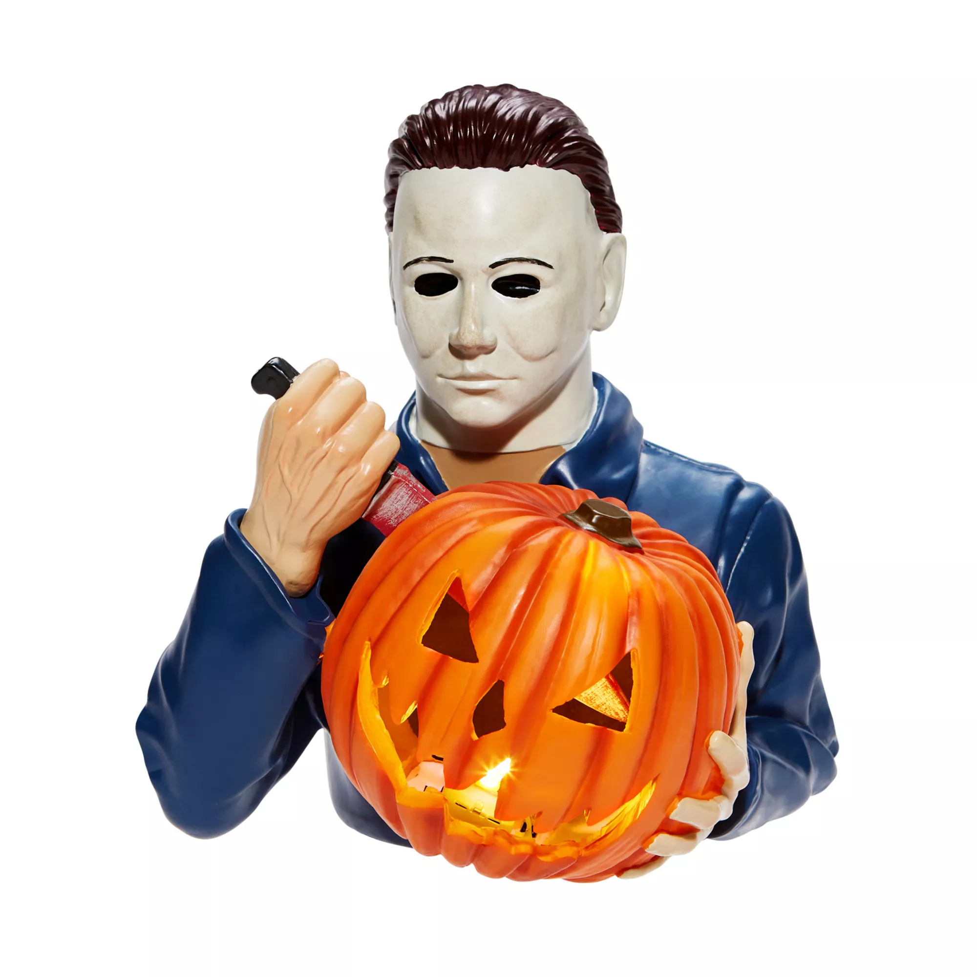 Light-Up LED Michael Myers Statue - Decorations at Spencer's