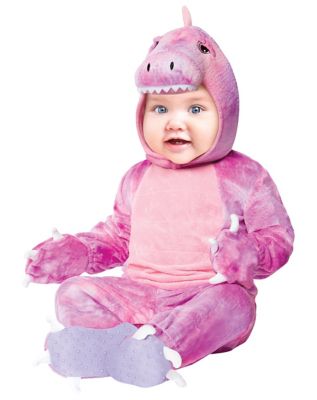 Women's Pink Dinosaur Onesie