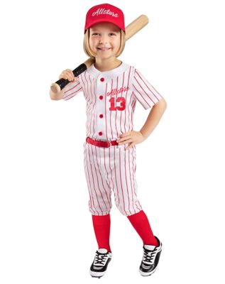 Baseball Skeleton Player- Baseball Halloween Costume Kids T-Shirt for Sale  by CaitU