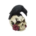 Gothic Noir Raven Skull Table Topper at Spencer's