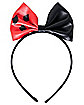 Kids Harley Quinn Bow Headband - Batman