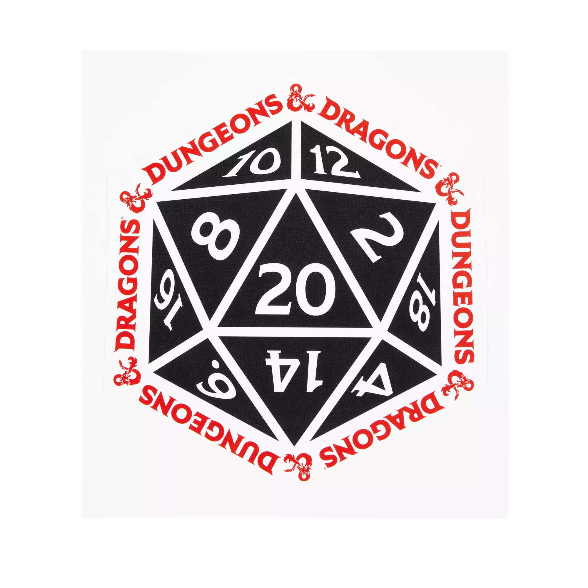 Dice Decal - Dungeons & Dragons at Spirit Halloween
