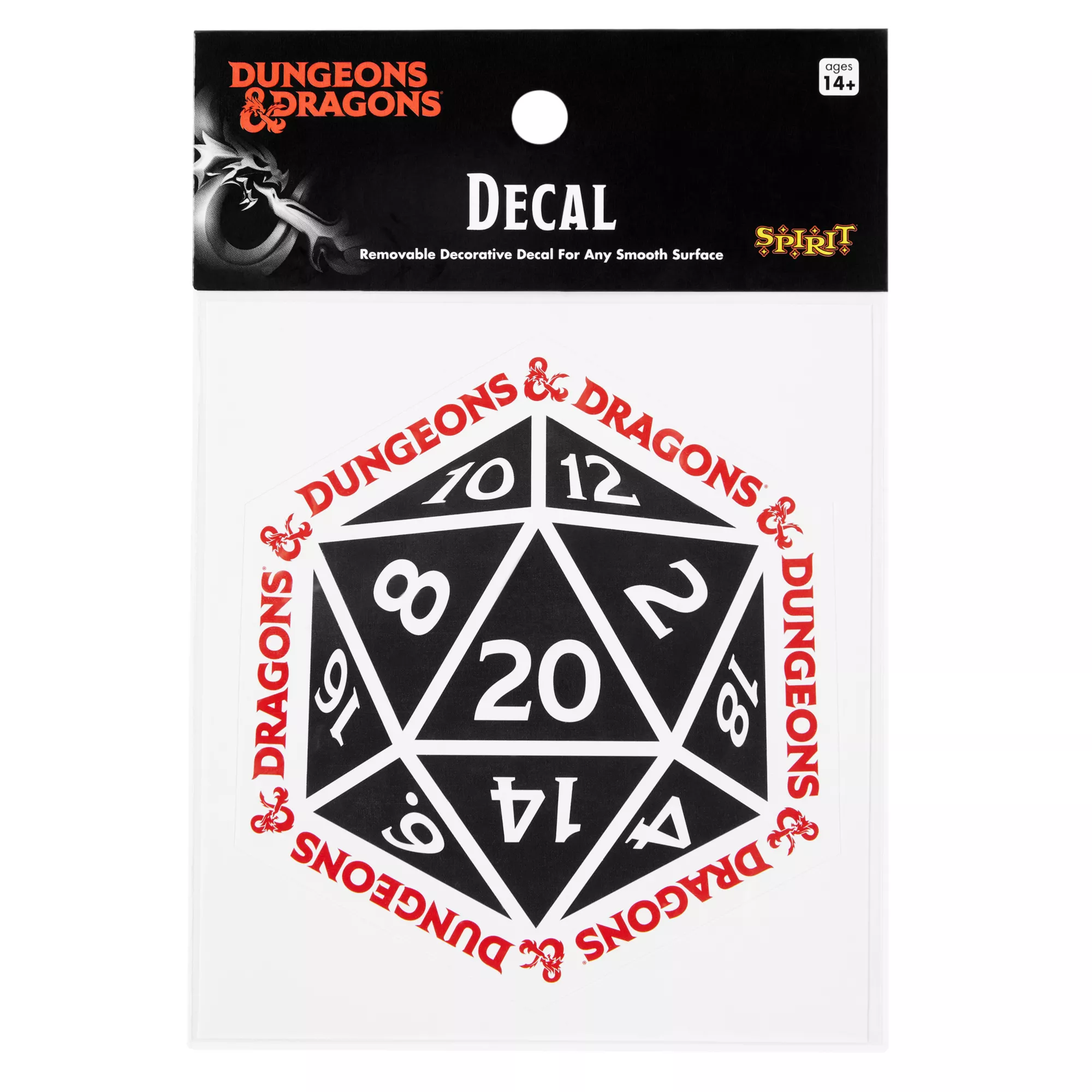 Dice Decal - Dungeons & Dragons at Spirit Halloween