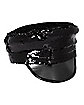 Black and Silver Reversible Sequin Hat