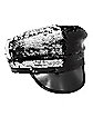 Black and Silver Reversible Sequin Hat