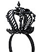 Black and White Mini Queen Crown Headband