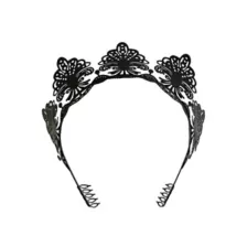 Black Filigree Crown - Spirithalloween.com