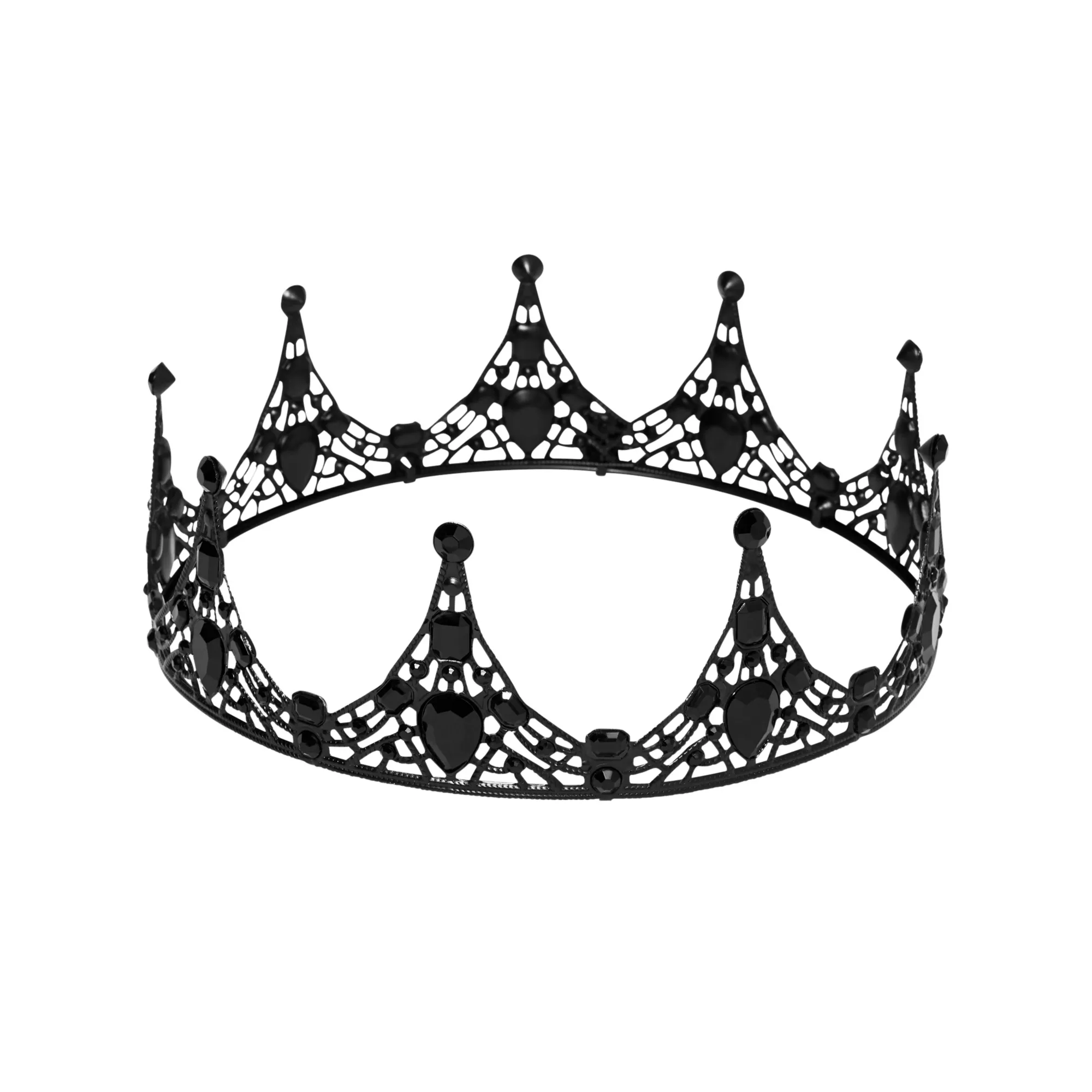 Black Skeleton Crown at Spirit Halloween