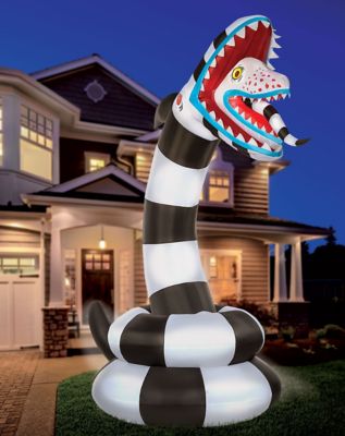 8.9 Ft Sandworm Inflatable Decoration - Beetlejuice ...