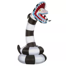 8.9 Ft Sandworm Inflatable Decoration - Beetlejuice at Spencer's