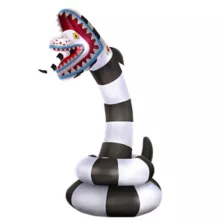 8.9 Ft Sandworm Inflatable Decoration - Beetlejuice at Spencer's