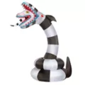 8.9 Ft Sandworm Inflatable Decoration - Beetlejuice at Spencer's