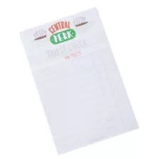 Central Perk Check Memo Pad - Friends at Spirit Halloween